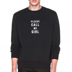 ACNE STUDIOS Sweater “Please Call Me Girl" Casey Girl Crewneck